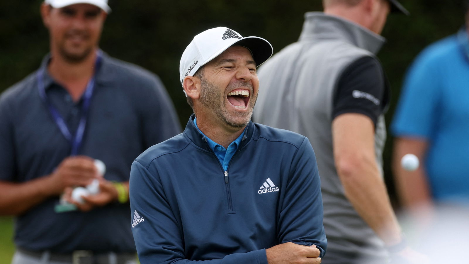 WATCH: Sergio Garcia AIRMAILING the green after this analysis is just hilarious